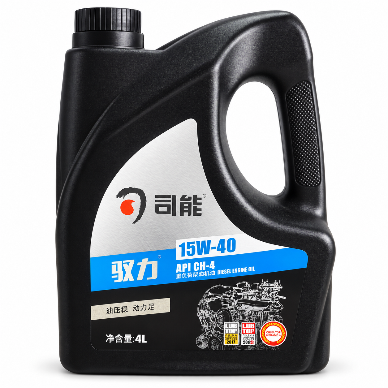 驱力柴油机油 Quli Heavy-duty Diesel Engine Oil API CH-4 · 15W-40